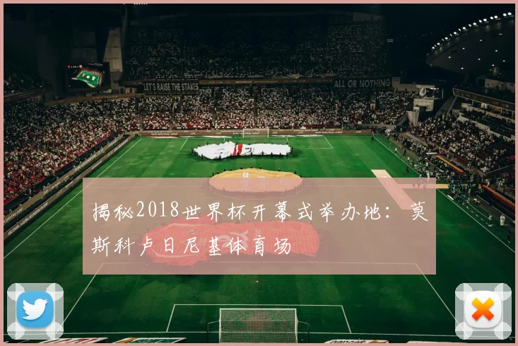 揭秘2018世界杯开幕式举办地:莫斯科卢日尼基体育场