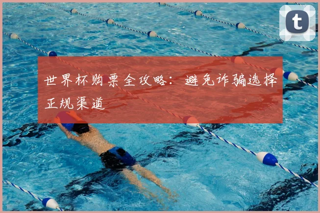 世界杯购票全攻略：避免诈骗选择正规渠道